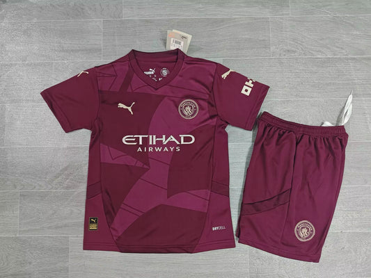 KIDS Manchester City FC Third Kit (Jersey & Shorts Set)