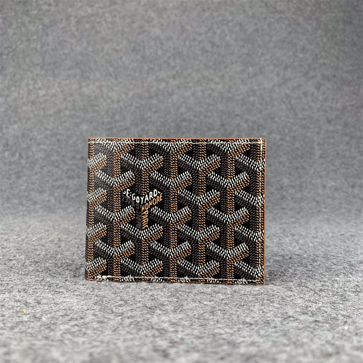 Goyard SLOT WALLET  'BLACK TAN'