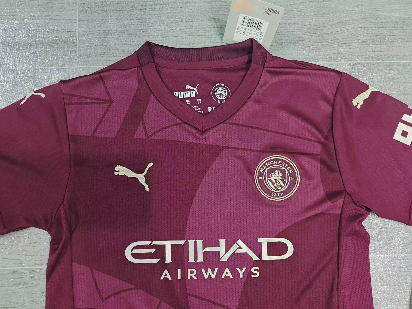 KIDS Manchester City FC Third Kit (Jersey & Shorts Set)
