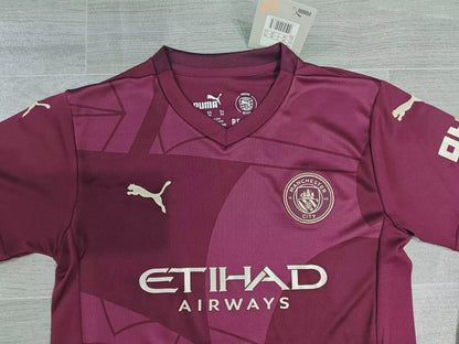 KIDS Manchester City FC Third Kit (Jersey & Shorts Set)