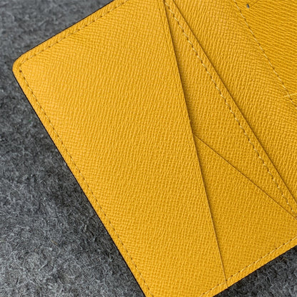 LV Brazza Wallet Damier 'Pop Yellow'