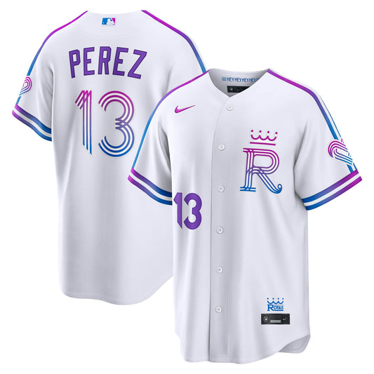 Salvador Perez Kansas City Royals Nike 2026 City Connect Stadium Jersey - White