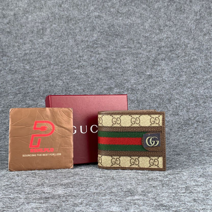 OPHIDIA GG WALLET 'BEIGE EBONY'