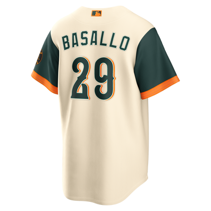Samuel Basallo Baltimore Orioles Nike 2026 City Connect Stadium Jersey - Cream