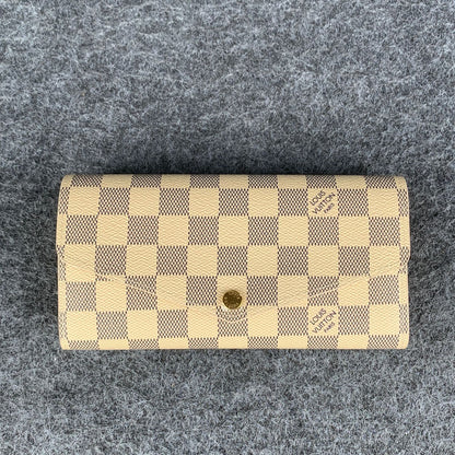 LV Sarah Damier Azur Wallet