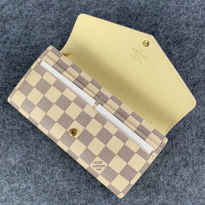 LV Sarah Damier Azur Wallet