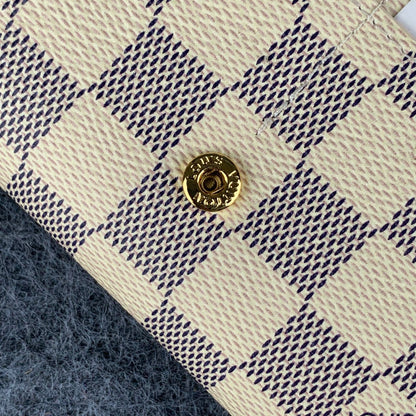 LV Sarah Damier Azur Wallet
