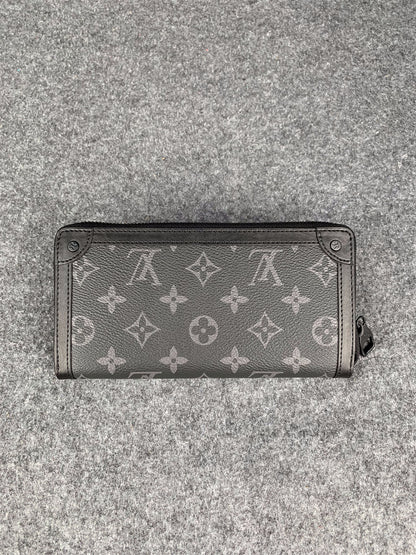 LV Horizontal Zippy Wallet 'Black'
