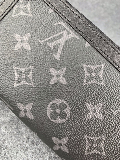 LV Horizontal Zippy Wallet 'Black'