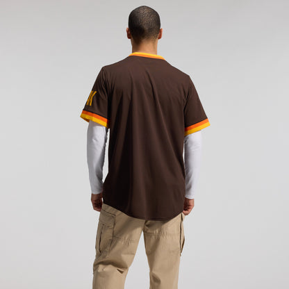 San Diego Padres Nike Cooperstown Collection Limited Jersey - Brown