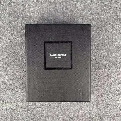 YSL Small Envelope Wallet 'Grain De Poudre Leather'