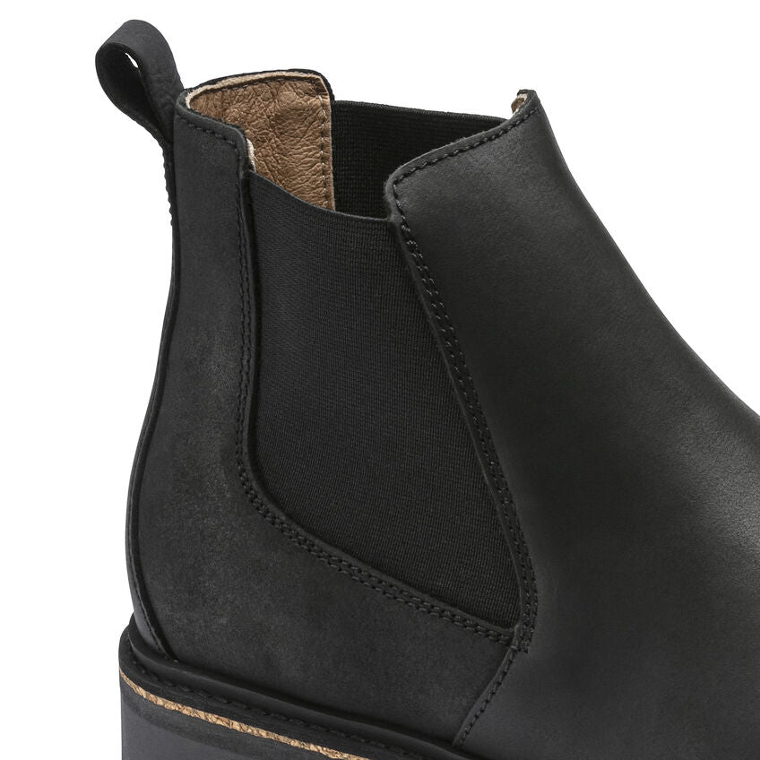 1017318 Women's Stalon Nubuck Leather Black