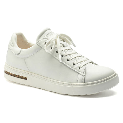 1017723 Birki Bend Low Leather Sneaker White