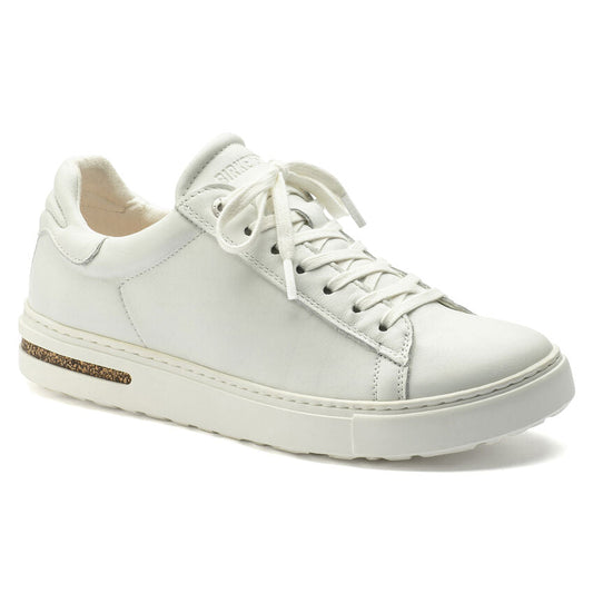 1017723 Birki Bend Low Leather Sneaker White