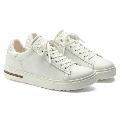1017723 Birki Bend Low Leather Sneaker White