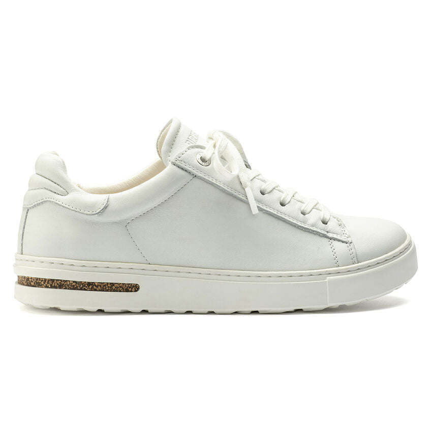 1017723 Birki Bend Low Leather Sneaker White