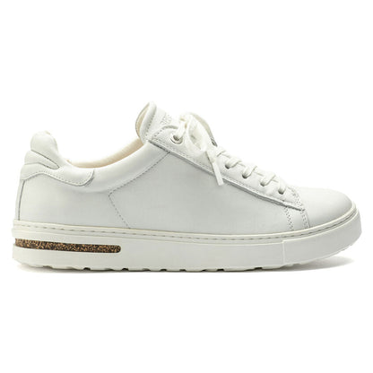 1017723 Birki Bend Low Leather Sneaker White