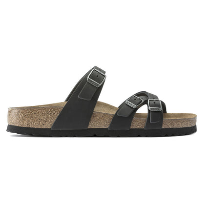 1021112 Franca Oiled Leather Black
