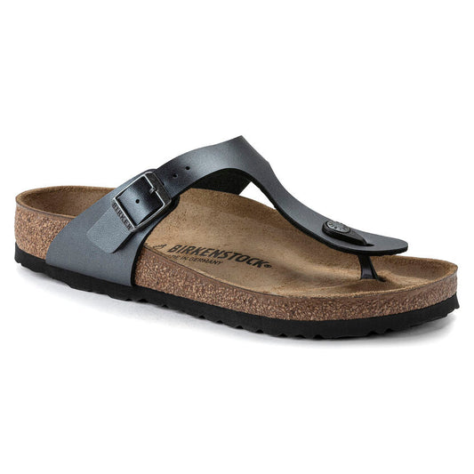 1021428 Birki Gizeh Birko-Flor Metallic Black