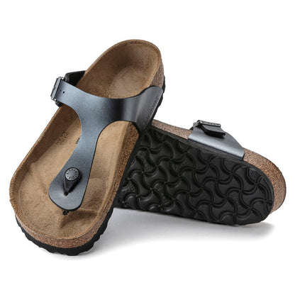 1021428 Birki Gizeh Birko-Flor Metallic Black