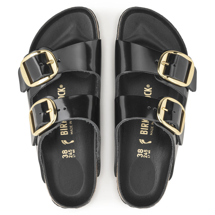 1021476 Arizona Big Buckle Leather High Shine Black