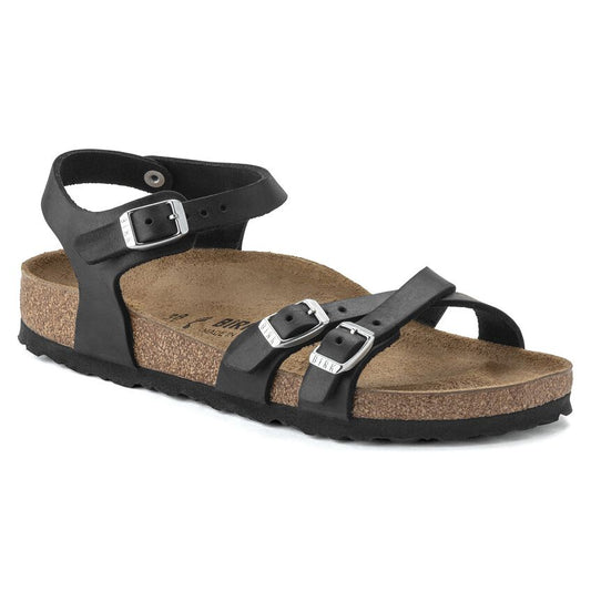 1021506 Birki Kumba Black Oiled Leather