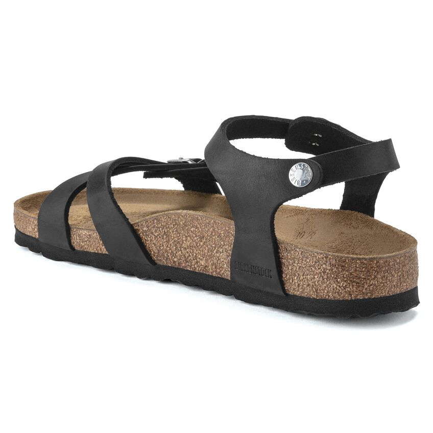 1021506 Birki Kumba Black Oiled Leather