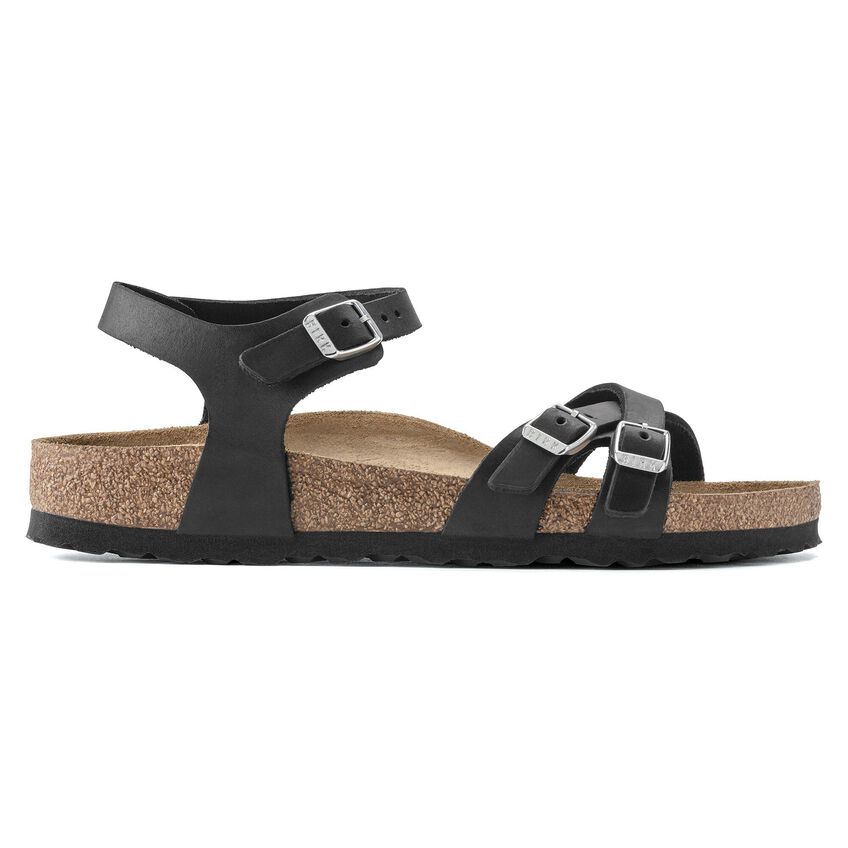 1021506 Birki Kumba Black Oiled Leather