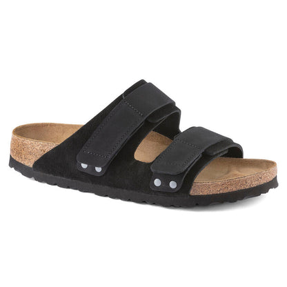 1024832 Birki Uji Nubuck/Suede Leather Black