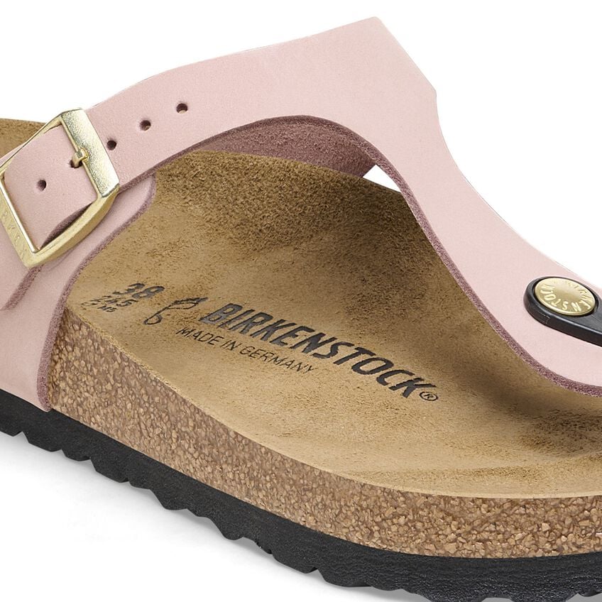 1026518 Birki Gizeh Nubuck Leather Soft Pink