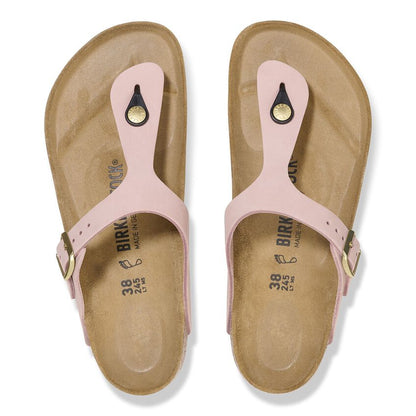 1026518 Birki Gizeh Nubuck Leather Soft Pink