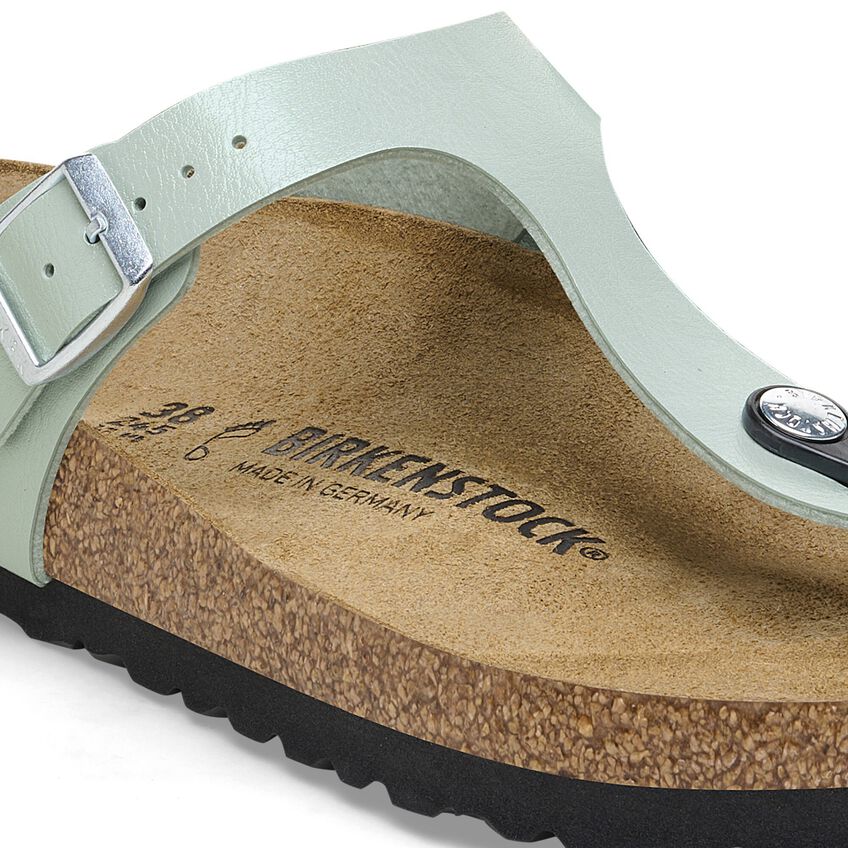1026525 Birki Gizeh Biko-Flor Surf Green