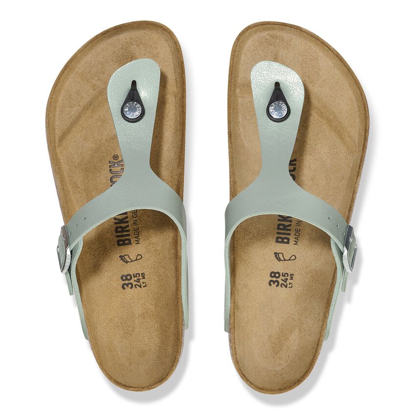 1026525 Birki Gizeh Biko-Flor Surf Green