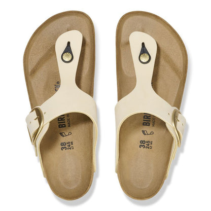 1026580 Birki Gizeh Big Buckle Ecru
