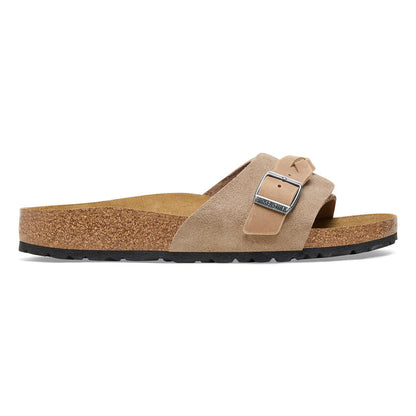 1026730 Birki Oita Braided Suede Leather Taupe