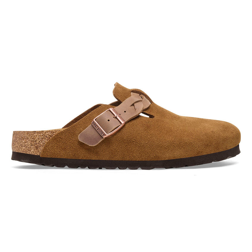 1026713 Birki Boston Braided Suede Leather Mink