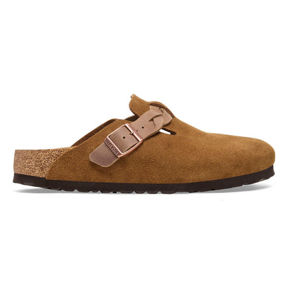 1026713 Birki Boston Braided Suede Leather Mink