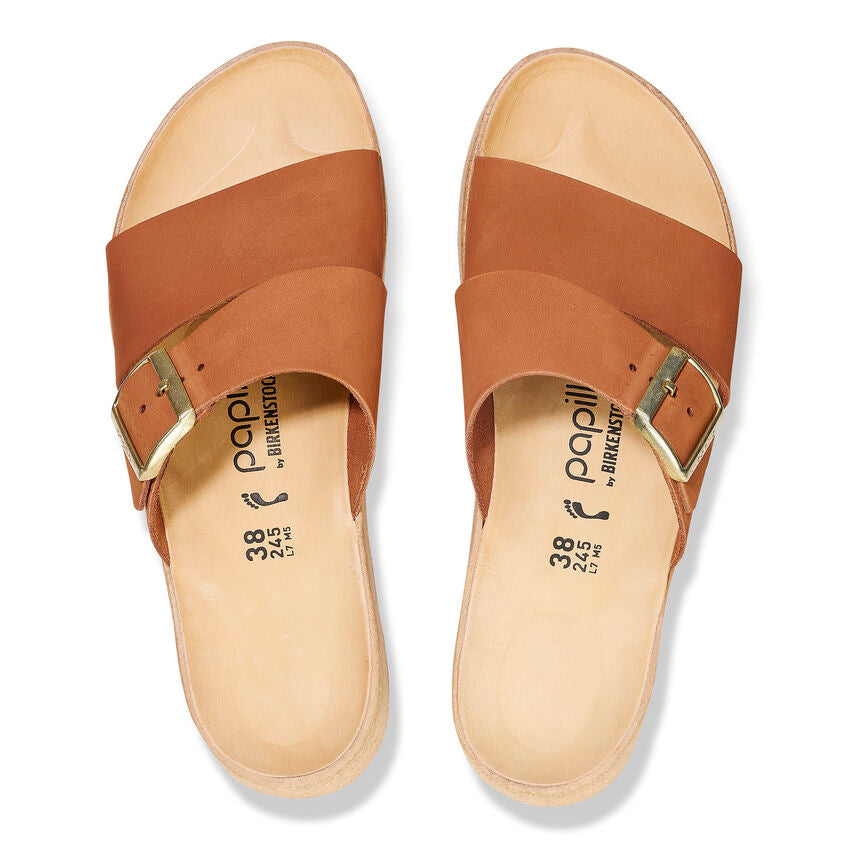 1026892 Birki Almina Nubuck Leather Pecan