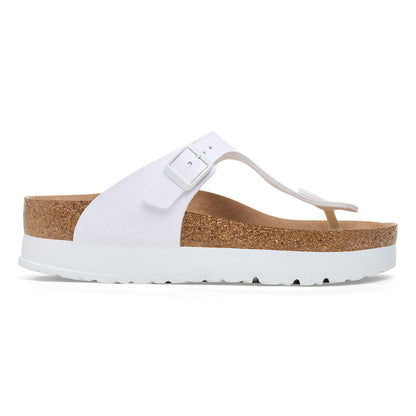 1027396 Birki Gizeh Flex Platform White
