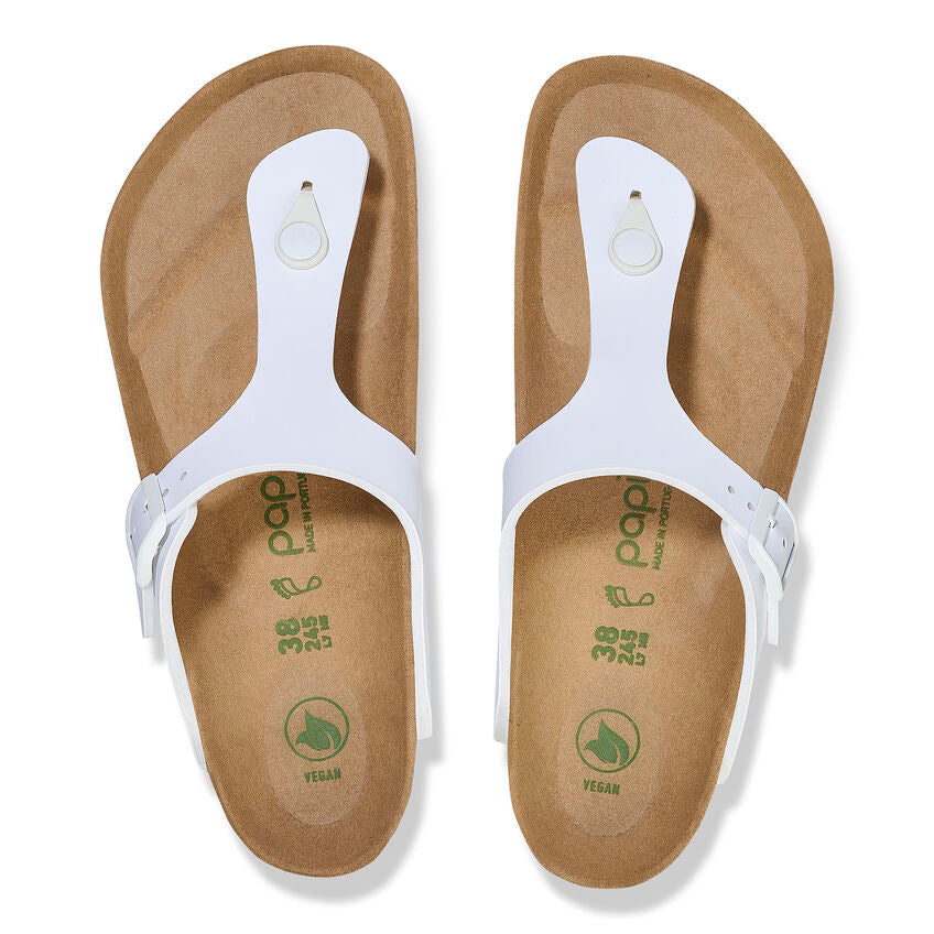 1027396 Birki Gizeh Flex Platform White