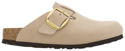 1028052 Boston Big Buckle Nubuck Leather Sandcastle
