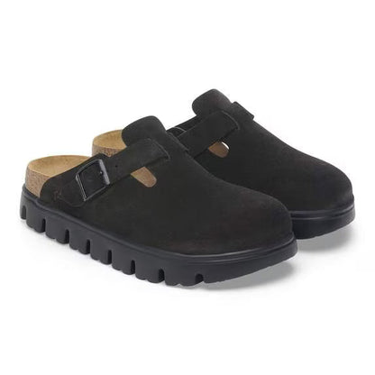 1028317 Boston Chunky Suede - Black