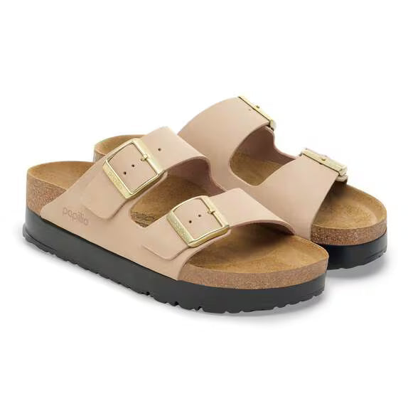 1028379 Arizona Platform Nubuck - Sandcastle