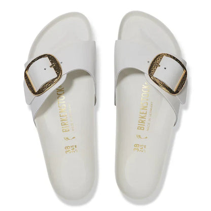 1029522 Madrid Hammered Big Buckle Natural Leather Patent