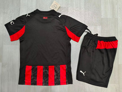 KIDS AC Milan Home Kit (Jersey & Shorts Set)
