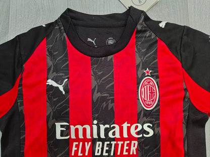 KIDS AC Milan Home Kit (Jersey & Shorts Set)