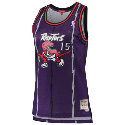 Vince Carter Toronto Raptors Mitchell &amp;amp; Ness Women's 1998/99 Hardwood Classics Swingman Jersey - Purple