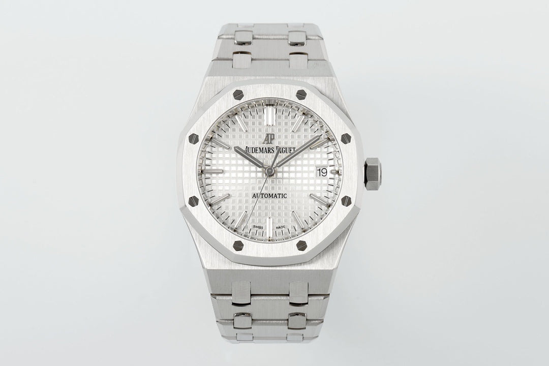 Royal Oak 15500ST Silver Dial Watch