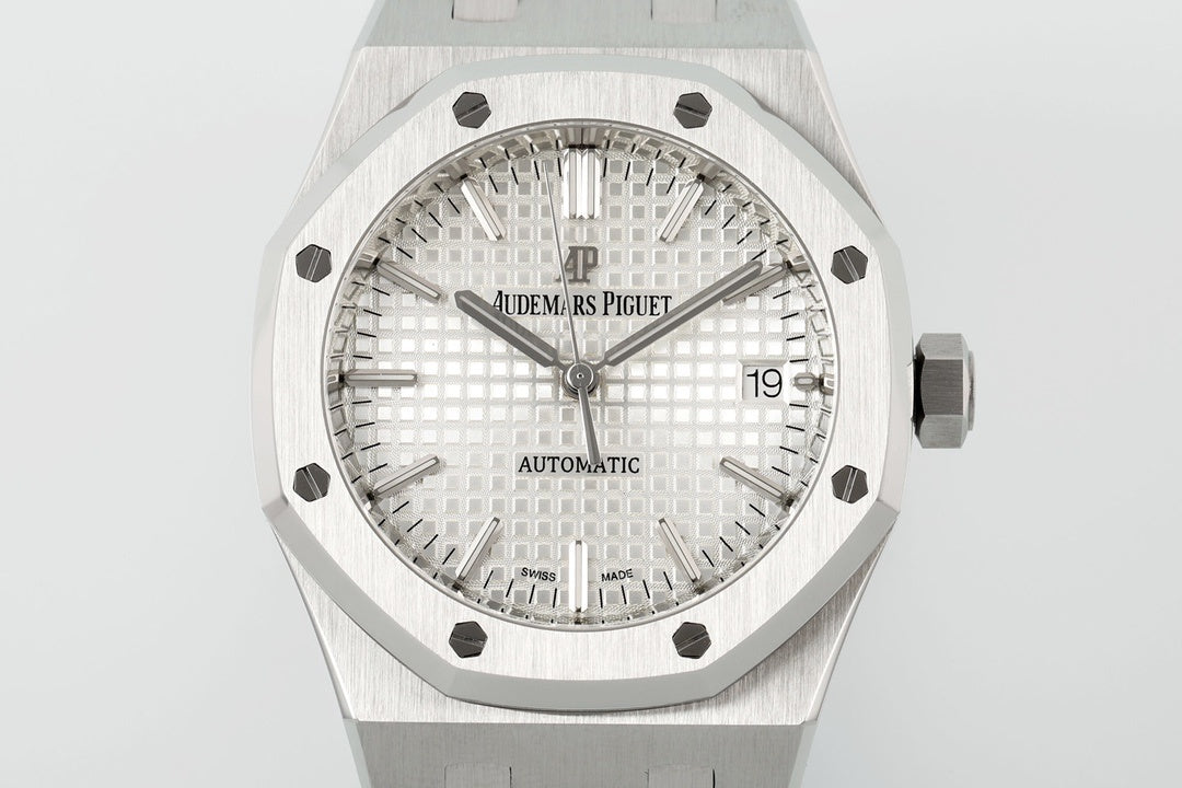 Royal Oak 15500ST Silver Dial Watch