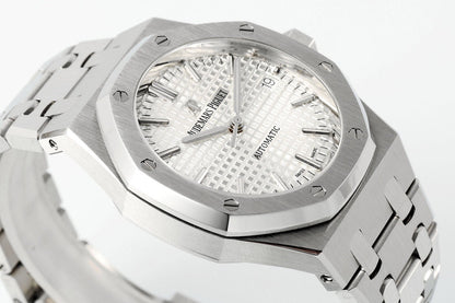 Royal Oak 15500ST Silver Dial Watch